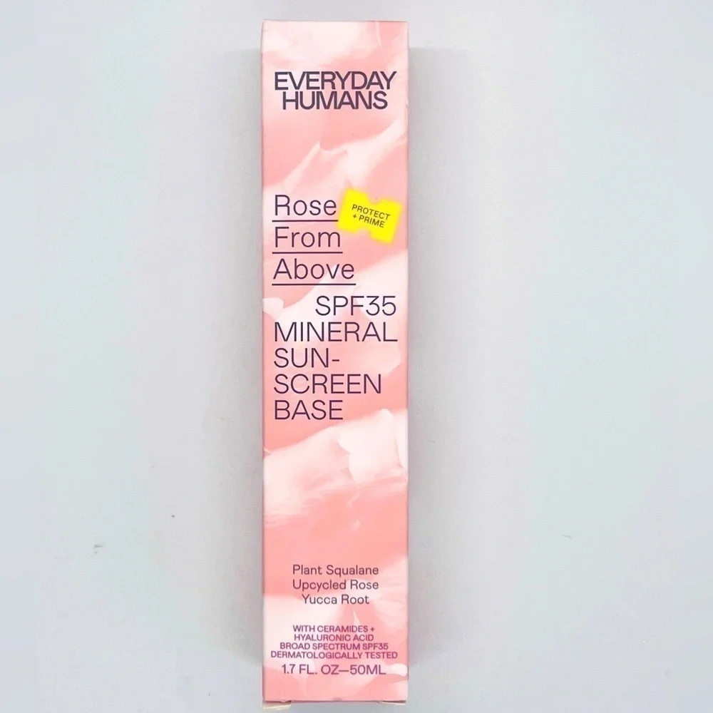 𝅺EVERYDAY Humans Rose SPF35 Mineral Sunscreen Tinted Moisturizer 1.7 oz